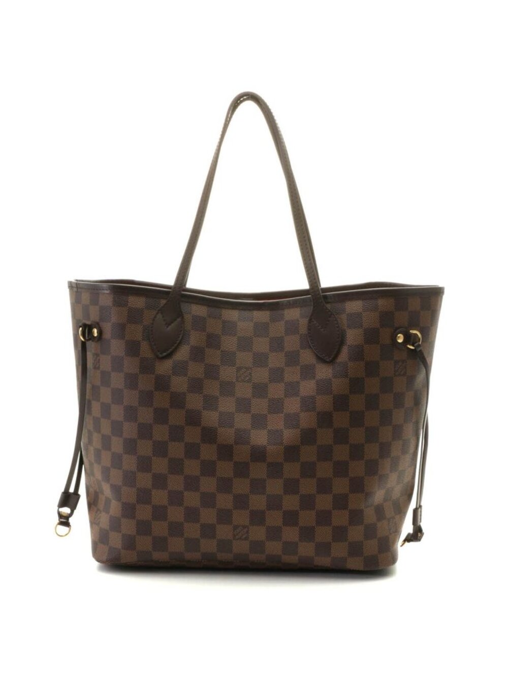 Louis Vuitton Neverfull MM Tote Bag Damier Canvas Cerise